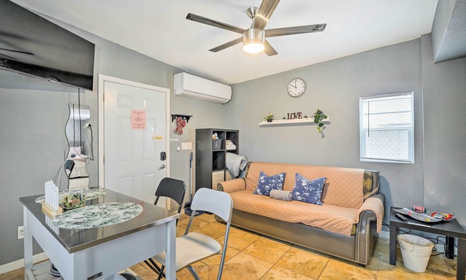 North Las Vegas Apartment | North Las Vegas Studio w/Fire Pit: 10 Mi to Strip