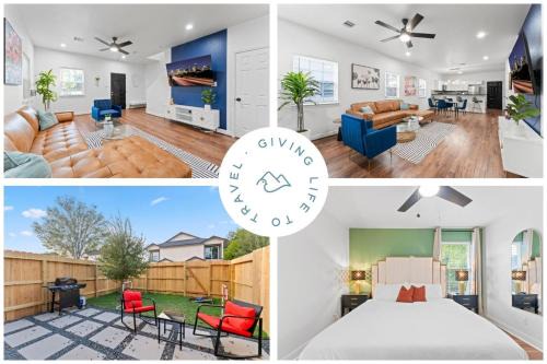 Southeast Houston House | NRG MedCenter Luxe 4BD Home w FencedYard WasherDryer Pet Friendly