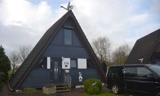 Fedderwardersiel House | Nurdachhaus in Randlage mit Weitblick im Ferienpark Fedderwardersiel