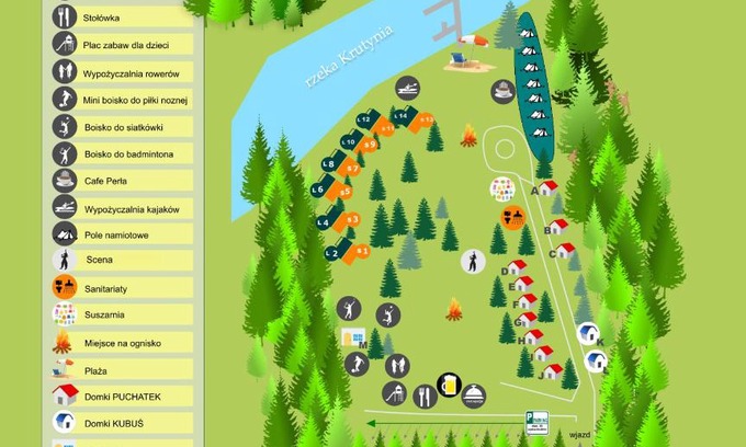 Nowy Most Resort | Ośrodek Wypoczynkowo-Turystyczny Perła Krutyni