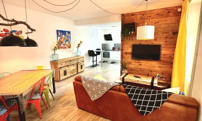 Munster Apartment | O'42 - 2-room apartment in the center of Munster, 15 minutes from the hiking trails