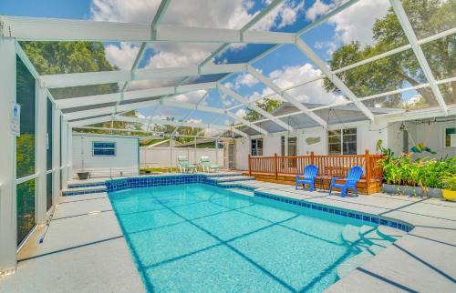 Fort King District House | Ocala Retreat with Pool, Grill and Yard - Pets Welcome