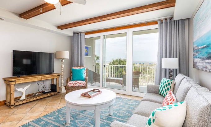 Tybee Island Condo | Ocean Song 314 | Pet Friendly, Oceanfront Condo!