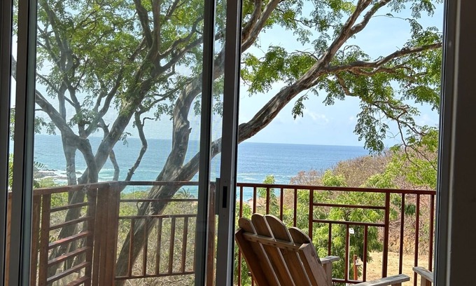 San Agustinillo Cabin | Ocean View Cabanas Alegria - 3min walk to best beach/yoga/both villages.