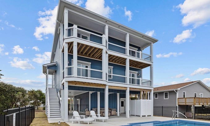 The Point House | Ocean Views & Surf Fishing Paradise at The Point – Perfect Family Escape!
