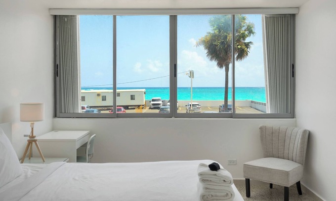 Condado Apartment | Oceanfront Escape | Stunning Views | Free Parking