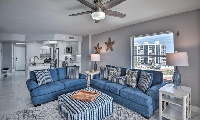 Seawinds Condo Apartment | Oceanfront Ormond Beach Condo - Steps to Shore!