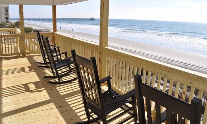 Cherry Grove Beach House | Oceanfront Pet Friendly House-Cherry Grove, North Myrtle Beach