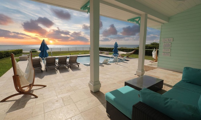 Cockburn Town Villa | Oceanfront Resort-Style Home3br, 2Ba - Private Pool & Island car included