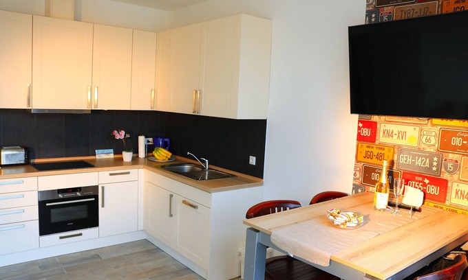 Itzehoe Apartment | Ochsenmarktskamp 2O mit Garten, Kostenlosem Parkplatz vor der Tür, Zentral