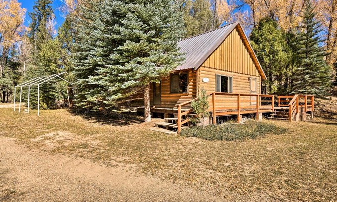 Emery County House | Off-Grid Orangeville Cabin with River Access!