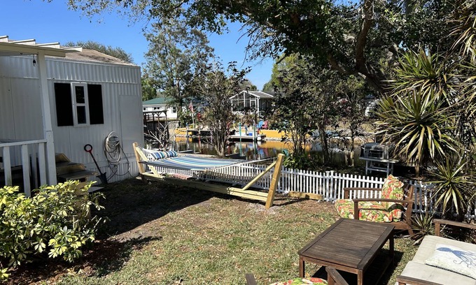 Taylor Creek House | Okeechobee Canal Vacation rental with dock
