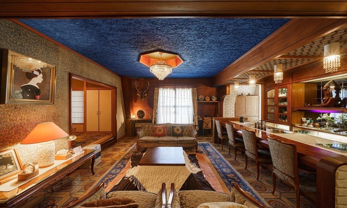 Akahodani Onsen House | Onjuku Tonbo Retro room with counter bar - 3rd and 4th floor reserved/Kaga Ishikawa