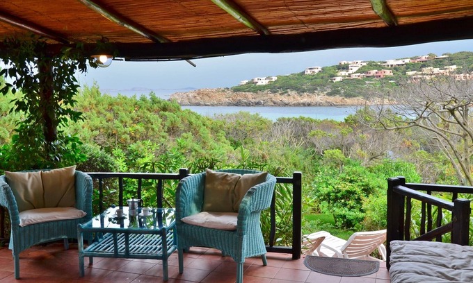 Porto Cervo Villa | Only a few steps away from the beach, sea view, private garden, parking, wifi