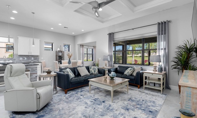 Arborwood House | Open concept, water view in desirable Plantation Somerset Gateway Fort Myers, FL