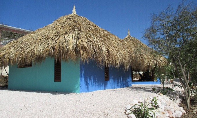 Soto House | Original holiday apartment covered with palm leaves
