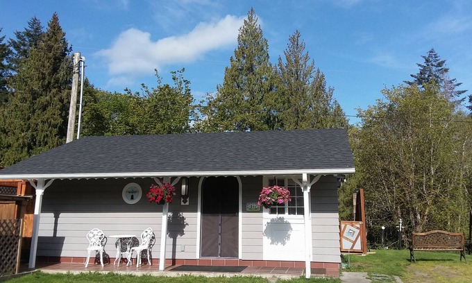 Port Angeles Cottage | Our Creekside Cottage is located only a mile from the Olympic Discovery Trail.