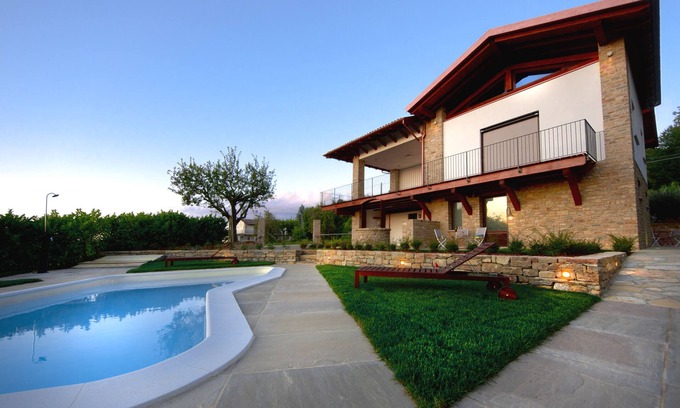 Cossano Belbo Condo | Pair of studio apartments in the Langhe with swimming pool, panoramic terrace and green area