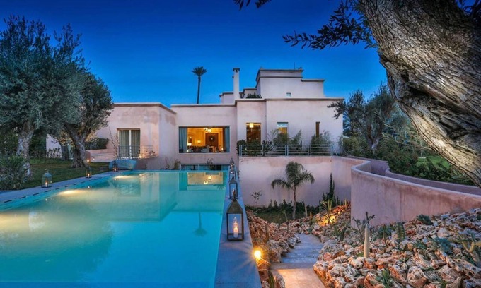 Palmeraie Villa | Palais Rim Marrakech – Grande Villa de Vacances avec Piscine et Jardin