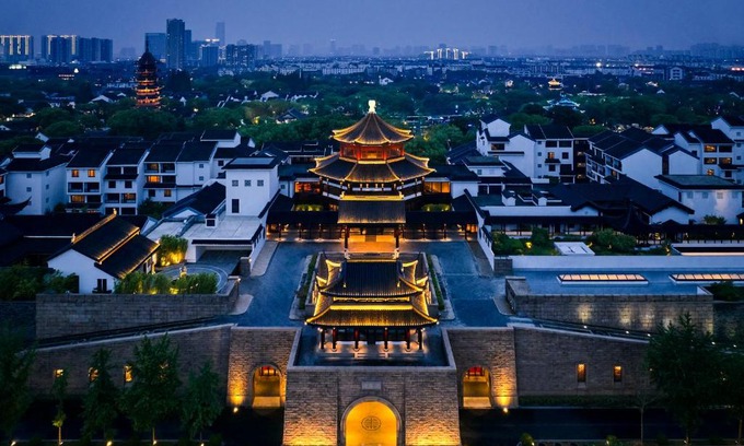 Suzhou Old Town Hotel | Pan Pacific Suzhou -Including unlimited access to the 4A-level Panmen Scenic Area