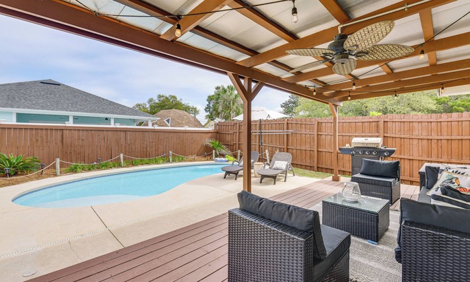 Riviera Beach House | Panama City Beach Home w/Private Pool & Gas Grill