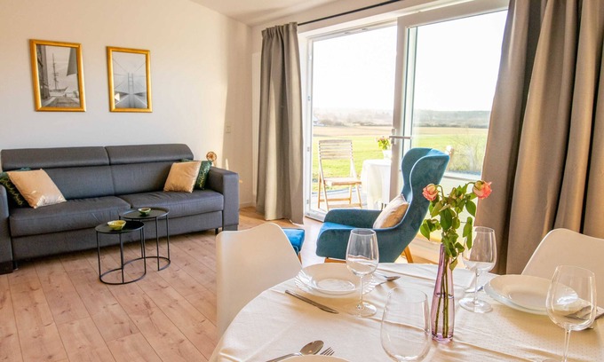 Zarrendorf Apartment | Panoramic view 1 - Landhaus Wiesenblick