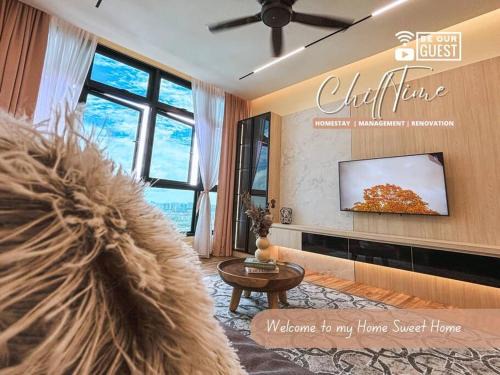 Taman Bukit Mewah Apartment | Paradigm Residence SUPERVIEW x2Netflix 5G by ChillTime Homestay