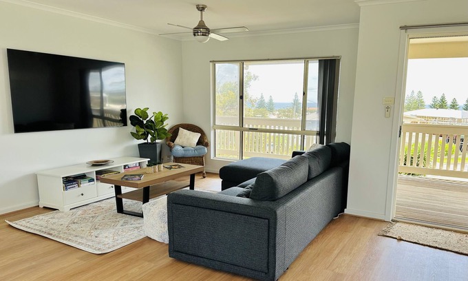 Moana House | Peaceful and spacious, ocean views, mins from beach. Family and pet friendly!