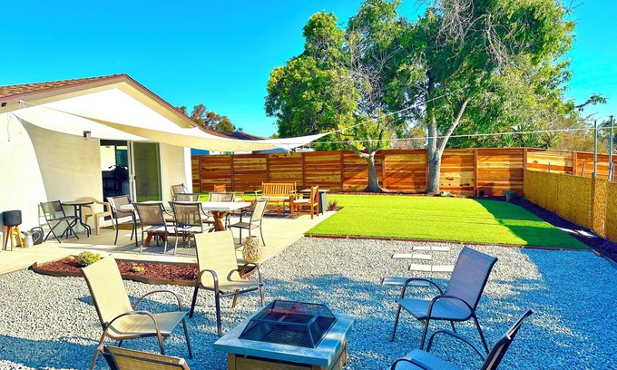 Linda Vista House | Peaceful Canyon Retreat in the Heart of San Diego. Family & Pet friendly