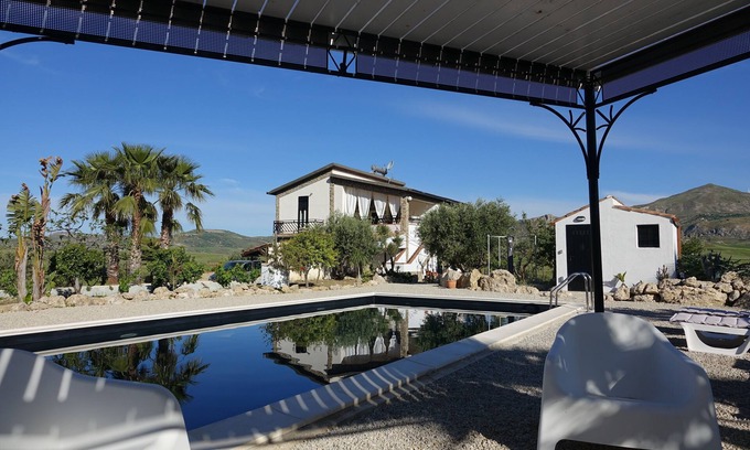 Agrigento Villa | PEACEFUL HAVEN WITH PRIVATE POOL, SURROUNDED BY CITRUS AND OLIVE TREES.