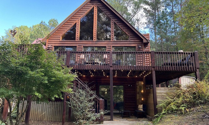 Copperhill Cabin | Peaceful Pines- Pets welcome! Paved access. Great location