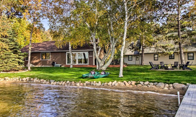 Breezy Point Cabin | Pelican Lake Getaway on Stunning Peninsula!