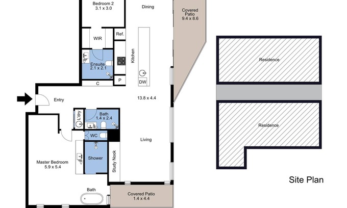 Wickham Apartment | Penthouse apartment with amazing North Easterly harbour views.