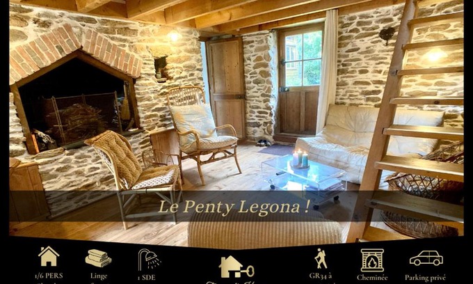 Moelan-sur-Mer House | Penty LEGONA, authentique et chaleureux, 2-6 pers