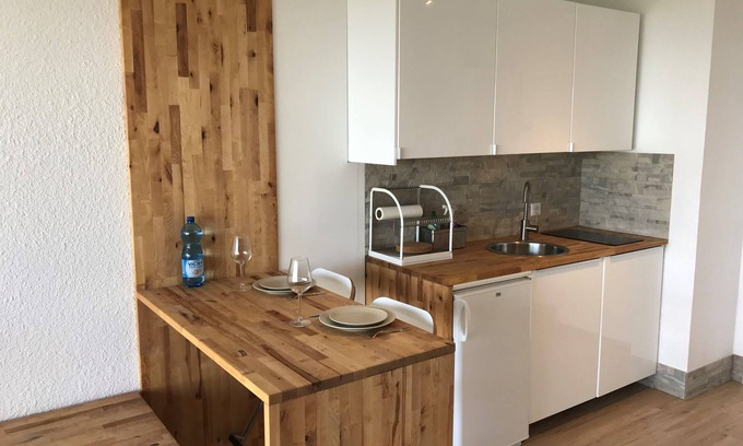 Trois-Epis Apartment | Perchoir 1: High-end studio with Scandinavian style very bright with a view