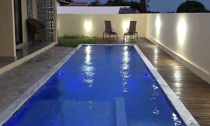 Touros Ski Chalet | Perto DA Praia, Cond.fechado, Completo, Piscina, Churrasqueira e Muito Sossego