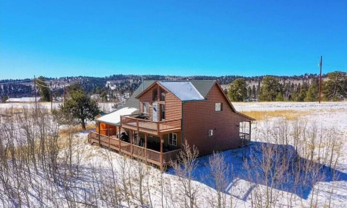 Indian Mountain House | Pet Friendly cabin w/fireplace and mountain views