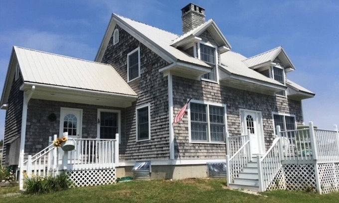 South Addison House | Pet Friendly Downeast Maine Waterfront Home. Surrounded by the Atlantic ocean.
