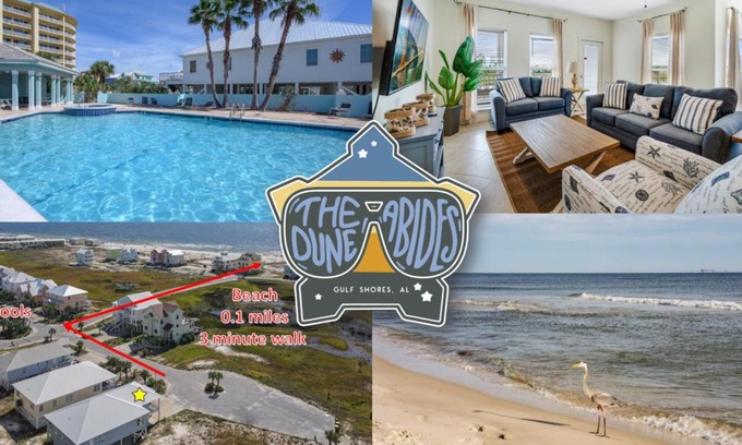Fort Morgan House | Pet Friendly Ft Morgan Beach Home w/Views!