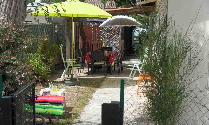 Carcans House | Petite Maison du Canal en Bord de Plage Immédiat