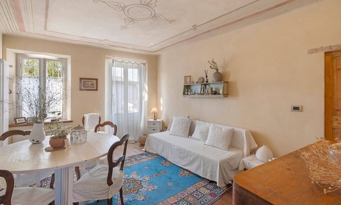 Casorzo Apartment | 'Piccola' Room with Shared Terrace, Shared Garden and Wi-Fi