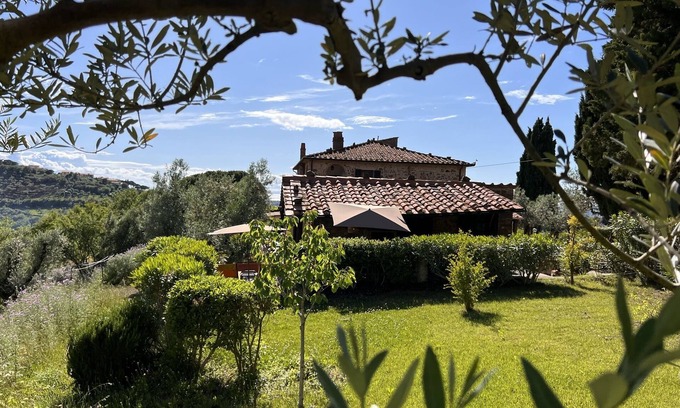 Castagneto Carducci Cottage | "Piccola" rustic cottage, garden, sea view, 6 km to the sea