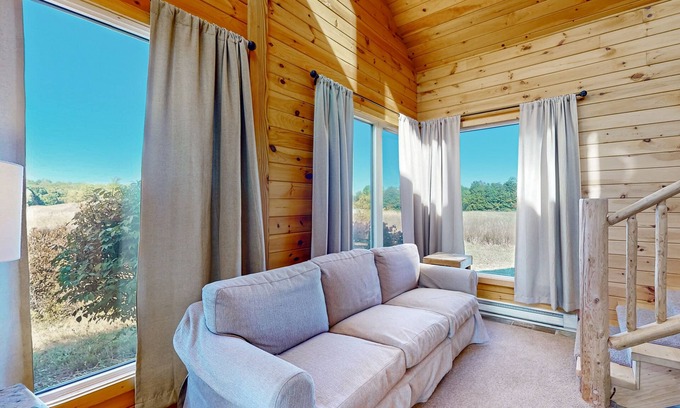 Maple City House | Picturesque Home in Maple City w/a Large yard, Great views, near Lakes & Trails
