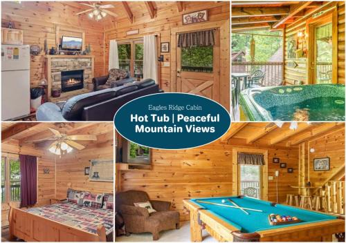 Pigeon Forge House | Pigeon Forge Cabin Stay W Relaxing Hot Tub & View