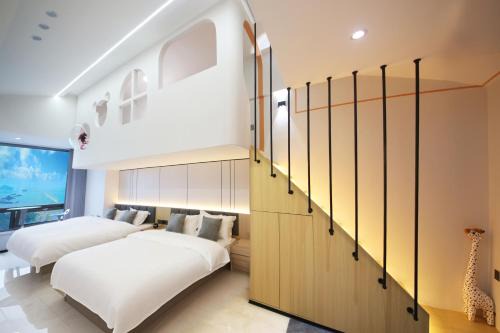 Fuzhou Apartment | PingTan YuCheng Seaview Blue Smart Hotel