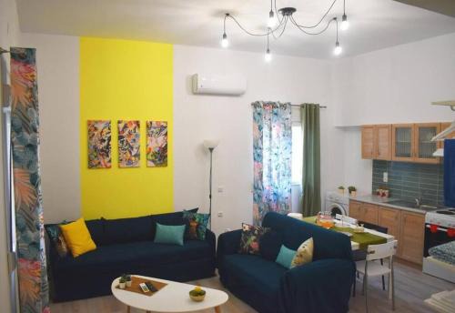 Archanes-Asterousia Apartment | Pirgos Colorful Studio Parking WiFi Ac