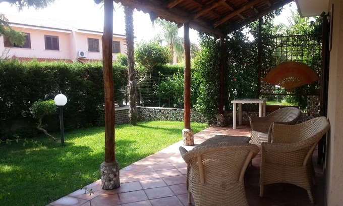 Contrada Difesa I Villa | Pizzo Calabro: Villa at the sea with garden inside the residence Porto Ada
