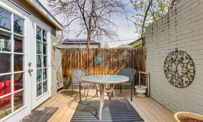 Platt Park Apartment | Platt Park Studio w/Patio: Walkable Location!