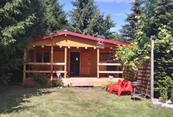 gmina Wolin House | "Pod Świerkami" domek letniskowy Kubuś 1 - Wisełka