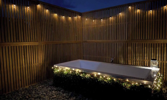 Papamoa Other | Pods Retreat with friendly farm animals, Pod Retreat, with outdoor bath and farm pets.